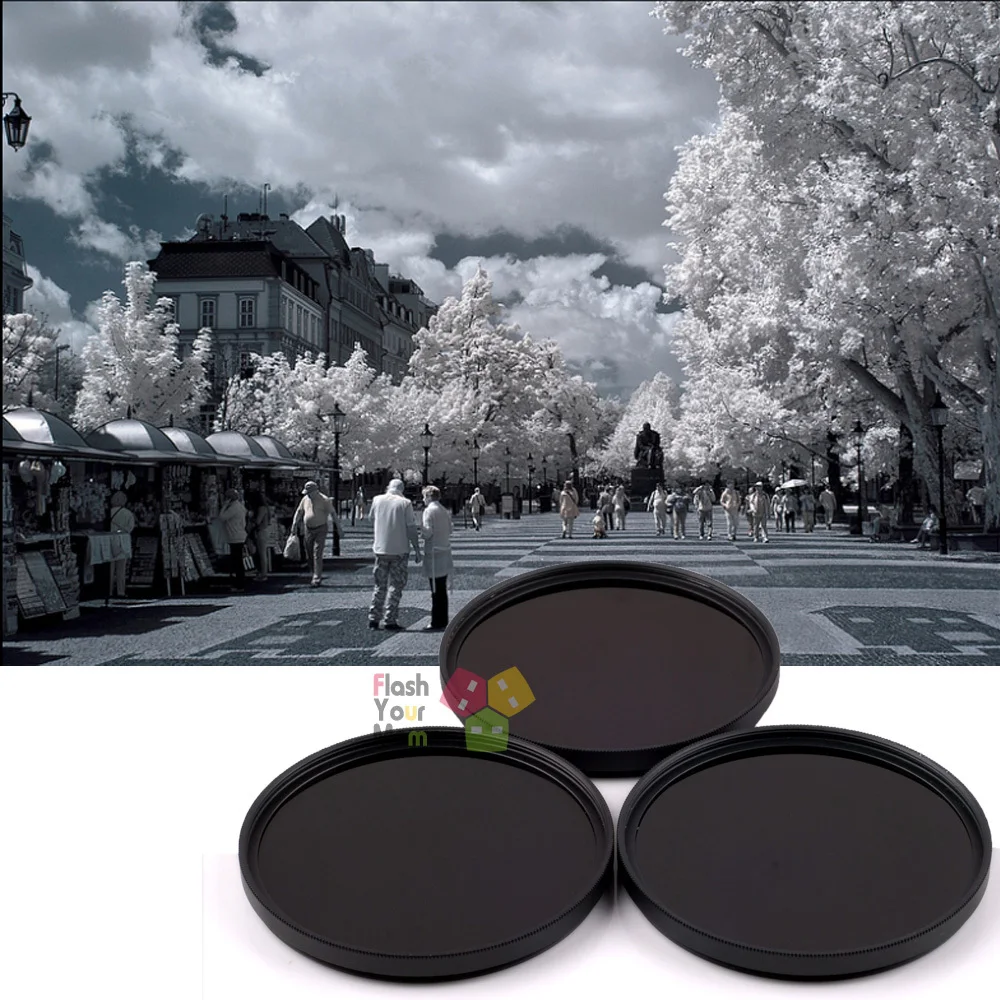 52mm 680nm+720nm+950nm Infrared IR Optical Grade Filter for Camera