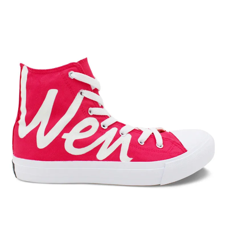 JINBEILEE Flat Bottom Skate Shoes Women's Shoes Breathable Comfort Travel Outdoor Walking Hand-painted Rose Red Canvas Shoes JINBEILEE Flat Bottom Skate Shoes Women's Shoes Breathable Comfort Travel Outdoor Walking Hand-painted Rose Red Canvas Shoes