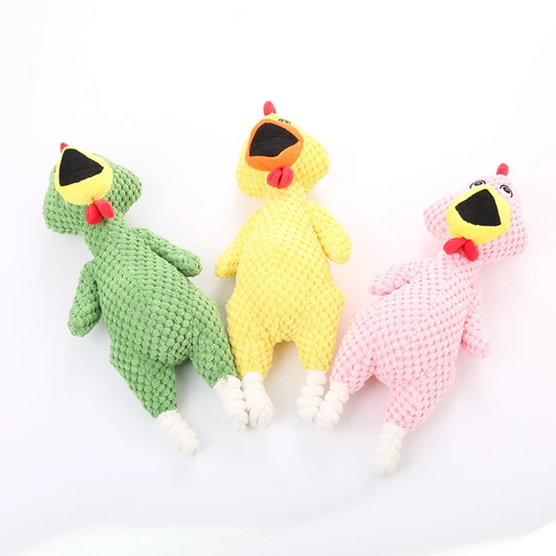 

Pet Dog Toys Chew InteractiveToys Sound Durable Squeaker Squeaky Plush Clean Playing Training Cat Toy for Small Medium Dogs