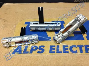 

5pcs ..ALPS 3.5 cm sliding potentiometer with center positioning single linkage W50K 20MM shaft..