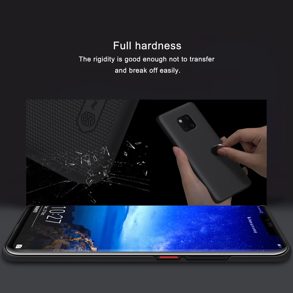 Чехол Nillkin для Huawei Mate 20 Pro тонкий ПК Жесткий чехол телефона|Чехлы-накладки| |