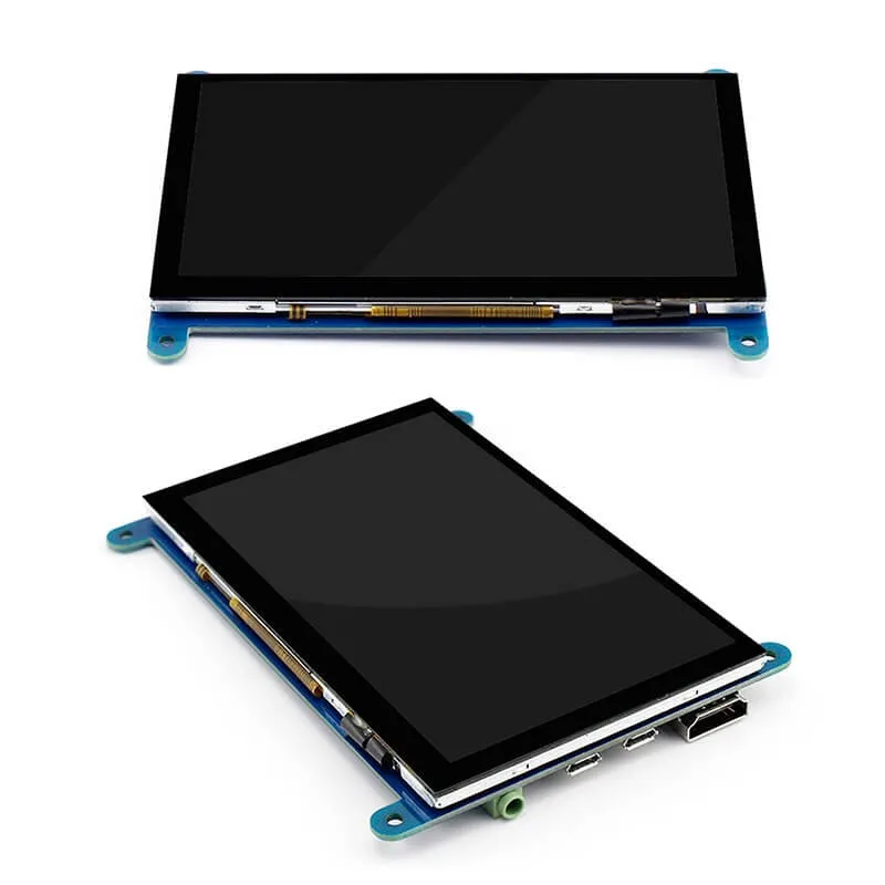 Elecrow 5 inch Touchscreen Portable Monitor HDMI 800 x 480 Capacitive Touch Screen LCD Displays Ras