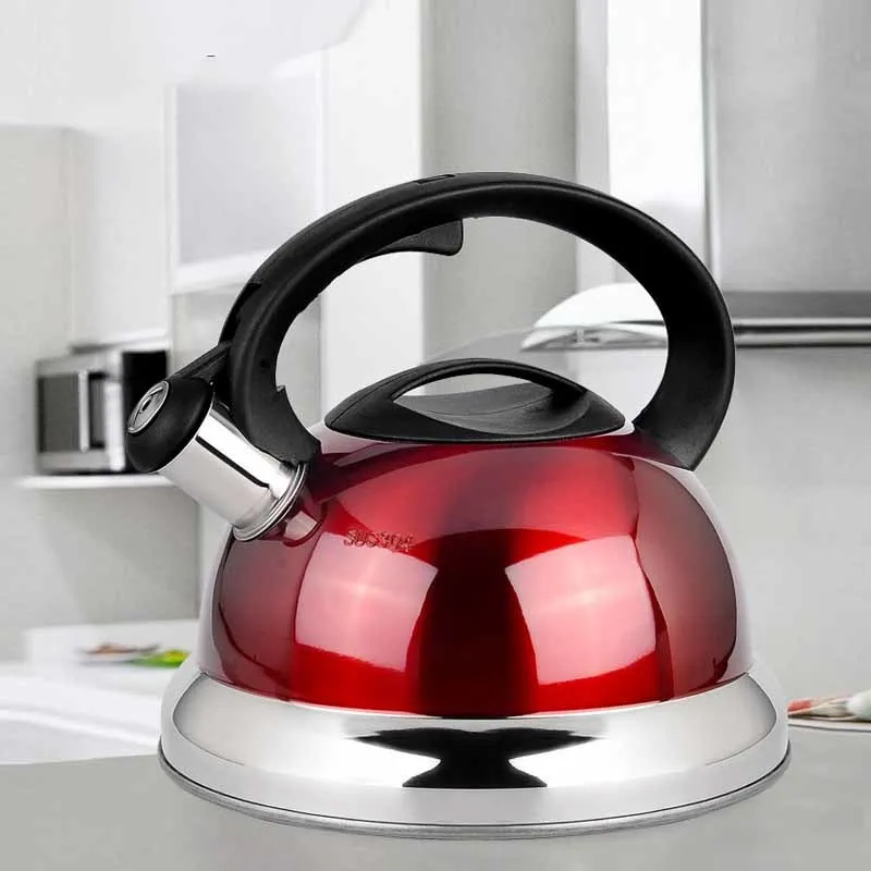 

Stainless Steel Kettle Whistle Gas Gas Kettle Large Capacity Thickening Cooker Japanese Style 3L