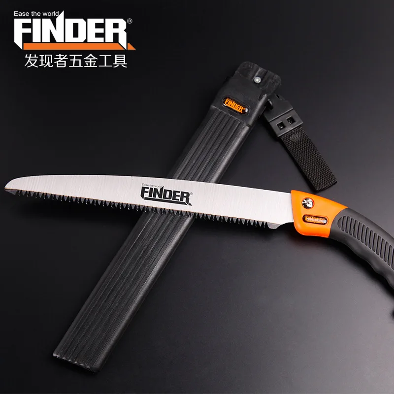 

FINDER Portable Trimming Bow Saw with Sheath Tree Pruning Garden Yard Tool Large Size Handsaw