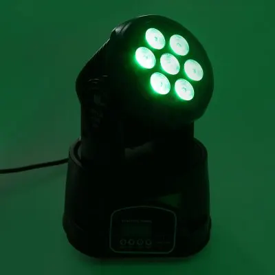 

105W DMX512 Rotating LED Stage Light Voice Activate Lamp
