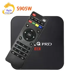 Mxq Pro 4K tv Box Amlogic S905W четырехъядерный процессор 1G 8G или 2G 16G Android 7,1 Ultra 4K потоковая полностью коробка для загрузки ТВ коробка MX Pro