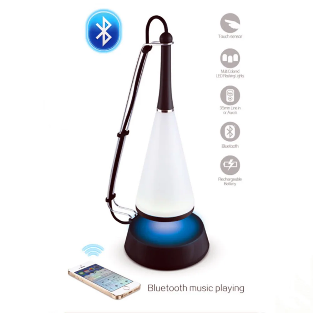

Multifunctional Desk Light LED Lamp Bluetooth Speaker Study Table Lamp for Children TB Sale