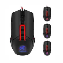 7 кнопок Проводные механические макросы Define Gaming mouse 3200 dpi для ноутбуков или ПК мыши OC19 Прямая
