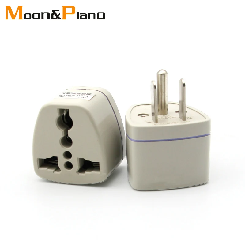 

New Arrival General EU AU to US AC Power Plug International Travel Charger Adapter Converter in Japan Thailand Voltage 250v