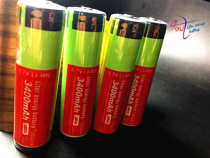 12 шт./лот новый оригинальный 18650 Ncr18650b 3400 mah Перезаряжаемые литий-ионный Батарея 3,7 v + бесплатная доставка