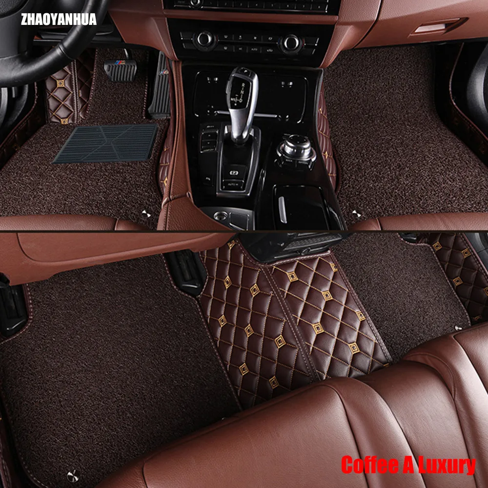 Zhaoyanhua автомобильные коврики для Citroen C5 C4 Air Cross Пикассо C2 C4L C-Elysee LS ds6 5D Тюнинг автомобилей ковер пол вкладыш