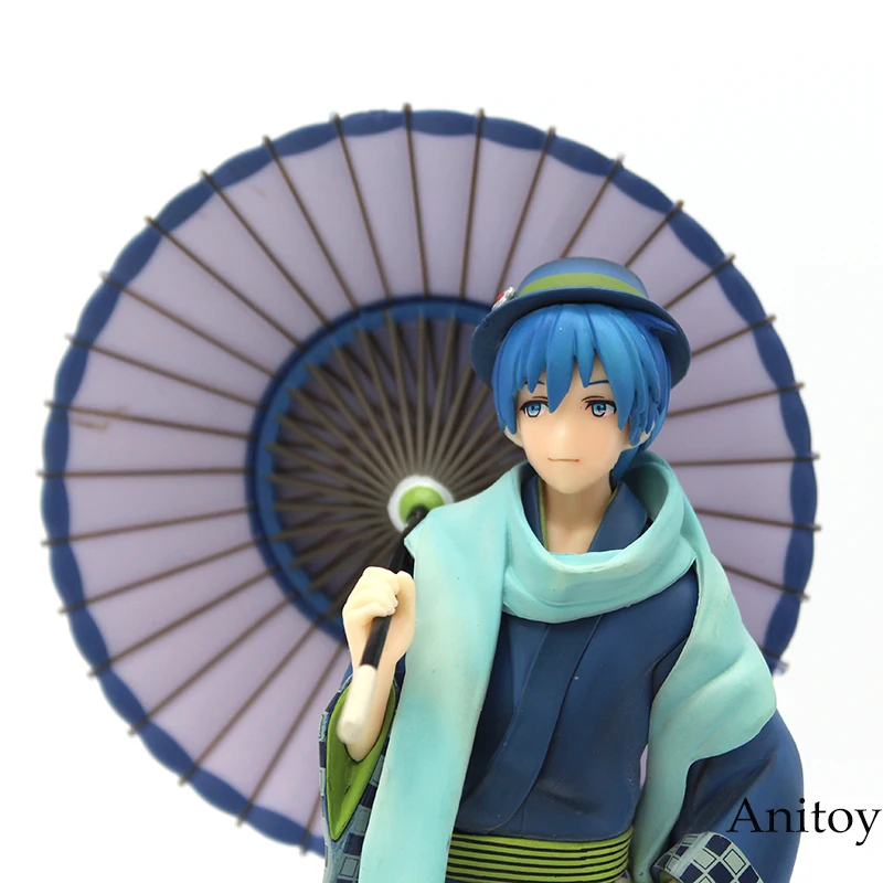 Аниме Vocaloid Kaito Hanairogoromo кимоно цветочная ткань 1/8 Масштаб ПВХ фигурка Коллекционная модель игрушки 18 см