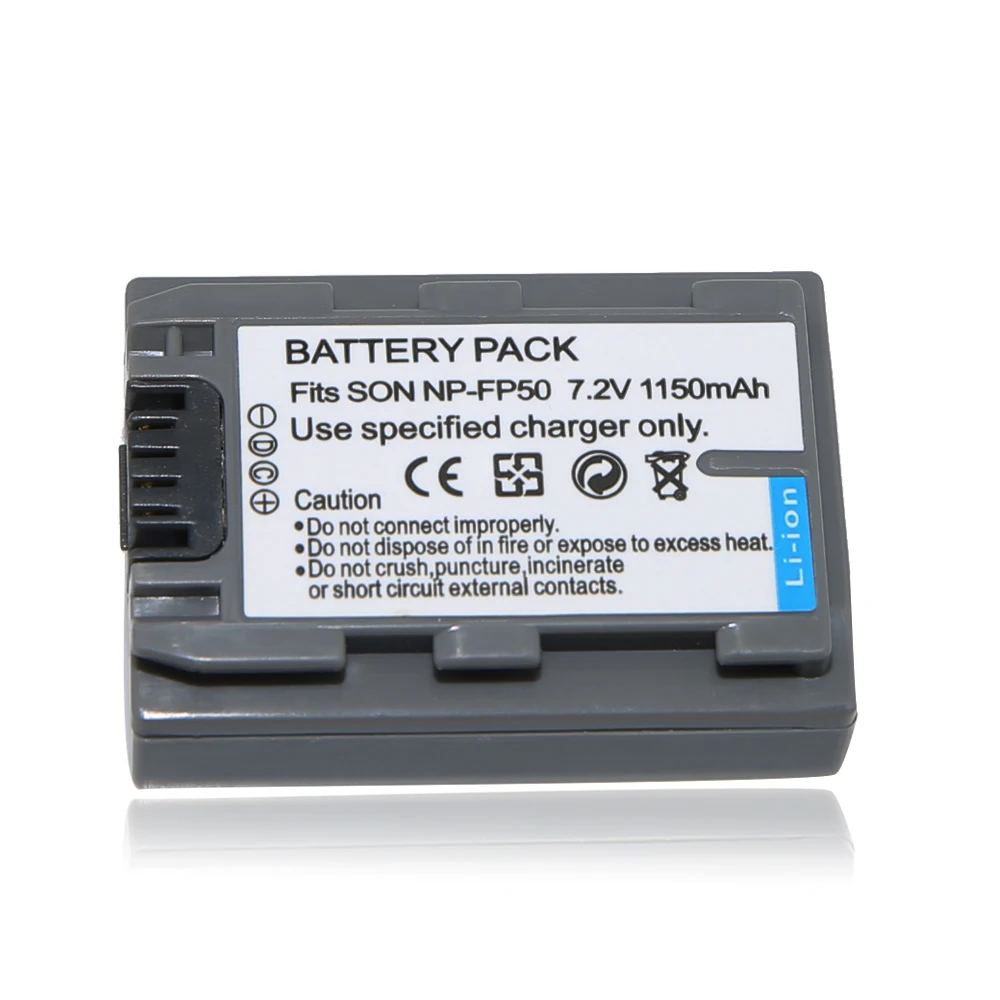 NP-FP30 NP-FP50 NP-FP51 видеокамера Батарея для sony DCR-HC19 HC30 HC40 HC46 AC-VQP10 ACC-TCP5 DCR-HC26 HC30 HC32 HC36 HC41 HC42