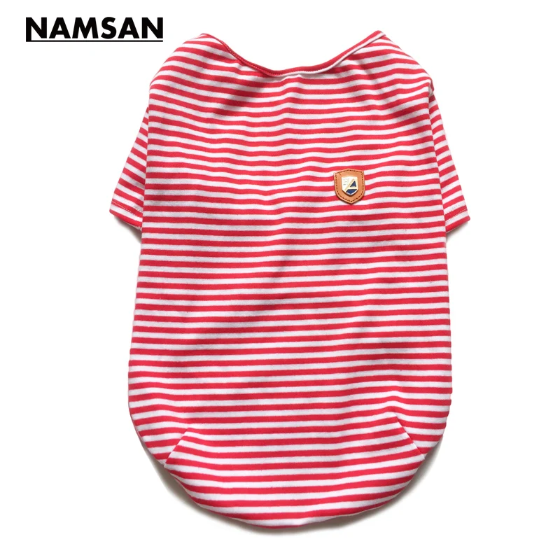 Namsan Soft Cotton Spring Summer Pet Cats T shirts Dog Shirt Puppy Pet