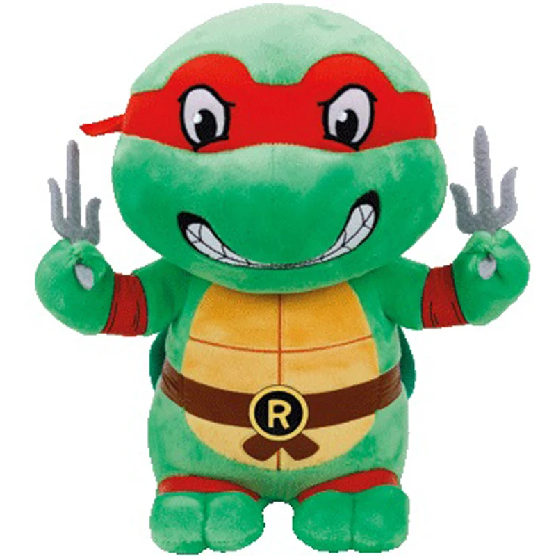 Ty мягкие и плюшевые игрушки зеленая черепаха 15 см