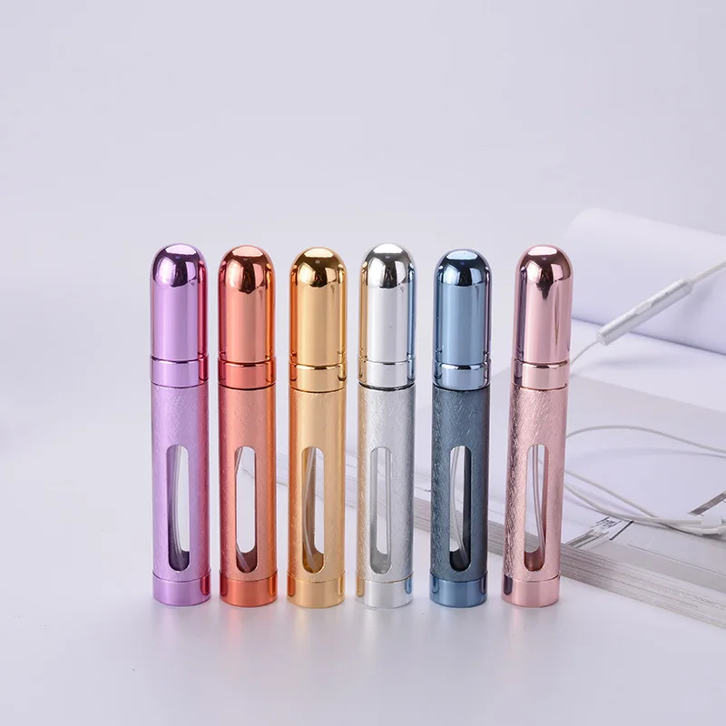 

Ordinary Bottle 12ml 6 Colors Mini Portable Travel Perfume Atomizer Bottle Perfume Bottle For Spray Scent Pump Housing