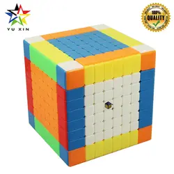 2019 YUXIN скоростной Куб 8x8x8 конкурс 88 мм магический куб магнитный Твист Головоломка игрушки для детей подарок головоломки кубики Cubo Magico