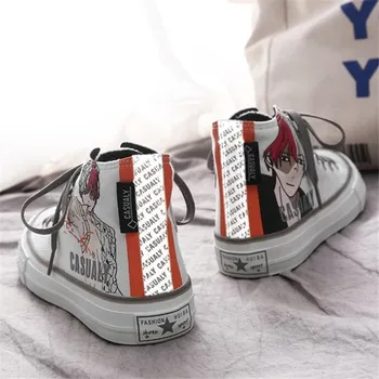 

Designer New high-top canvas shoes female anime tide shoes fashion casual women platform sneakers shoes zapatos de mujer