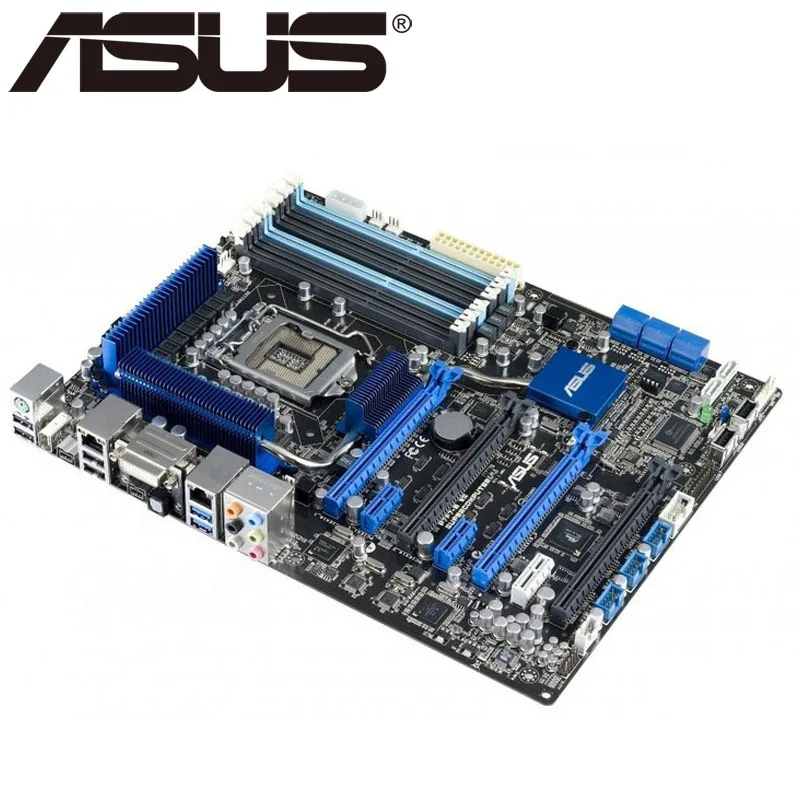 Asus P6T7 WS SuperComputer настольная материнская плата X58 Socket LGA 1366 i7 Extreme DDR3 24G ATX UEFI BIOS оригинальная материнская плата в продаже
