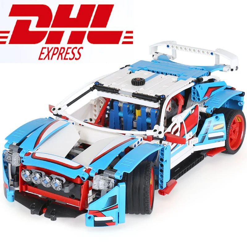 

Lepin 20077 Genuine Technic Series The Rally Car Set 42077 Building Blocks Bricks Educational LegoINGlys Children Gifts
