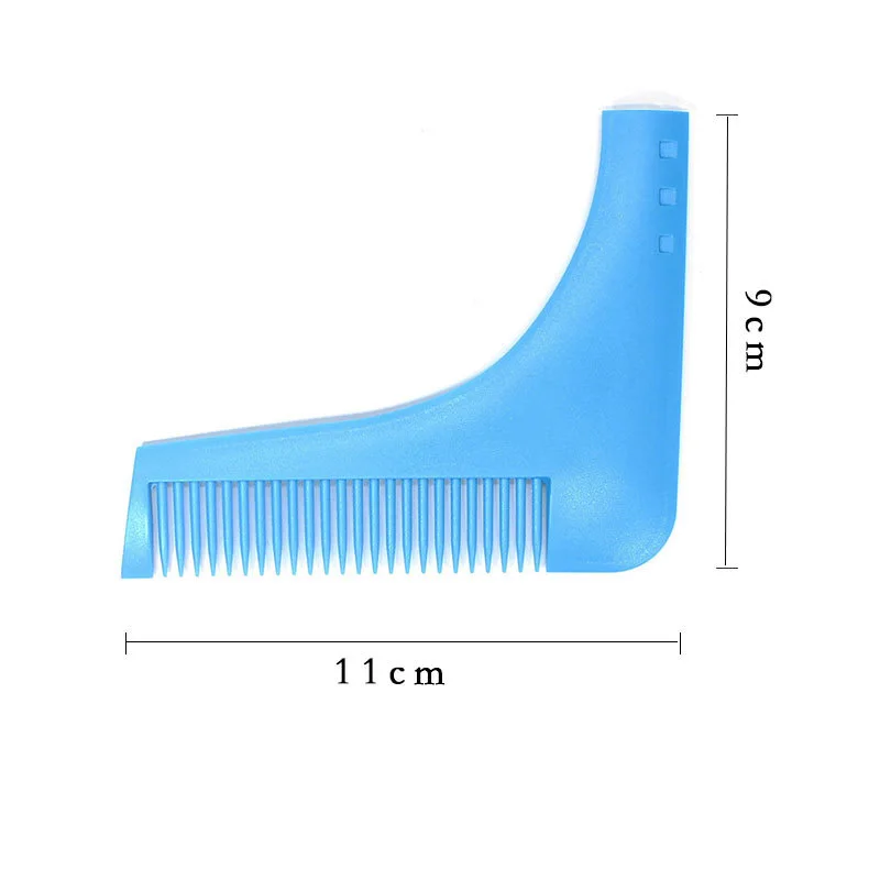 Мужские волосы для лица, борода, формирователь, форма, Пластиковая направляющая, шаблон, щетка, расчески, линии, симметричная отделка, формирующая, Парикмахерская, салон, инструмент для укладки, 29