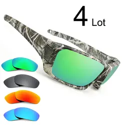 4 шт./лот Рыбалка очки поляризованный Ультрафиолетовый объектив шт. Камуфляж рамки для мужчин женщин Спорт Защита от солнца кемпинг на