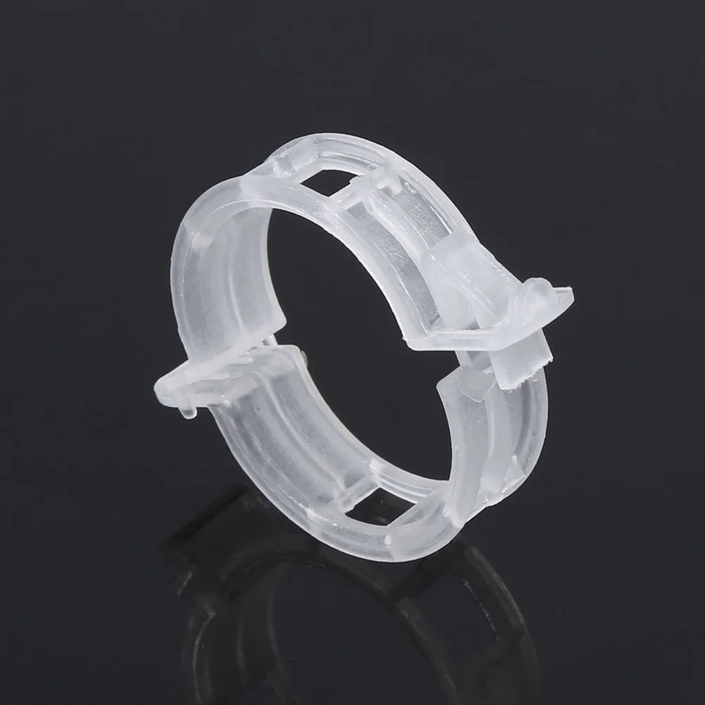 

100Pcs Plastic Transparent Grafting Clips Seedlings Garden Vegetable Flower Vine Plant Grafting Tracking Accessories #2