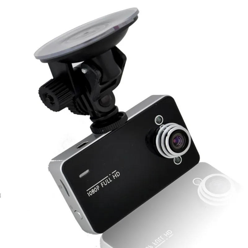 HD Автомобильный видеорегистратор DVR с функцией ночного видения/обнаружения движения/циклической записи
