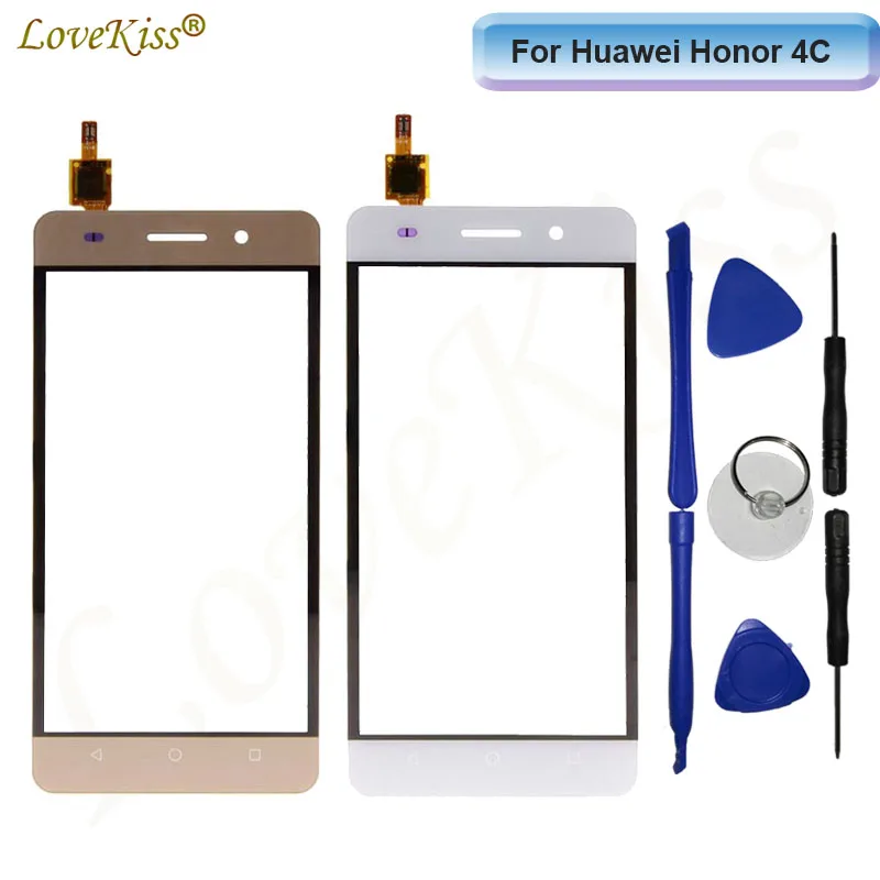 

Honor 4C Front Panel For Huawei G Play Mini CHC-U01 CHC-U003 Honor 4C Touch Screen Sensor Digitizer LCD Display Outer Glass Lens