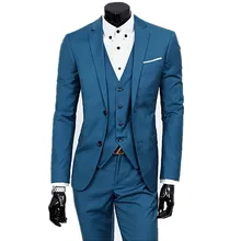 new 2018 Men’s suits, High quality fashion men suits, Custom make to order, custom(the coat + pants+ vest )