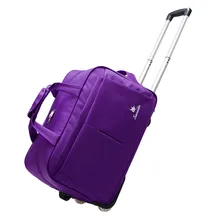 Чемодан на колесиках, сумка на колесиках, женские дорожные сумки, ручная тележка, сумка унисекс, большая вместительность, дорожные сумки, чемодан с колесиками