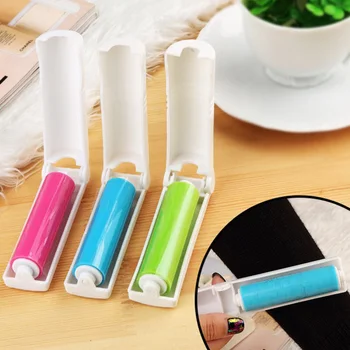 

Folding Portable Clean Wool Dust Hair Remover Brush Cleaning Tools Pet Dog Cat Animals Sticky Hair Rollers Washing Reusable