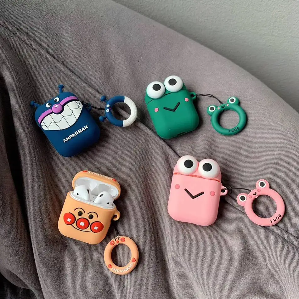 

For Apple AirPods Case Bluetooth Wireless Earphone Case For Airpods 2 Cartoon Pattern Protective Cover Accessories Charging Box
