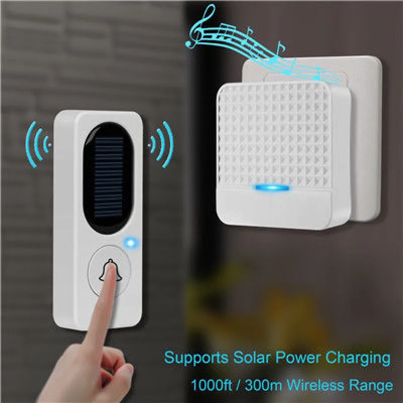 pl16466930-smart_home_wireless_long_range_doorbell_with_52_chimes_solar_charging_transmitter_1