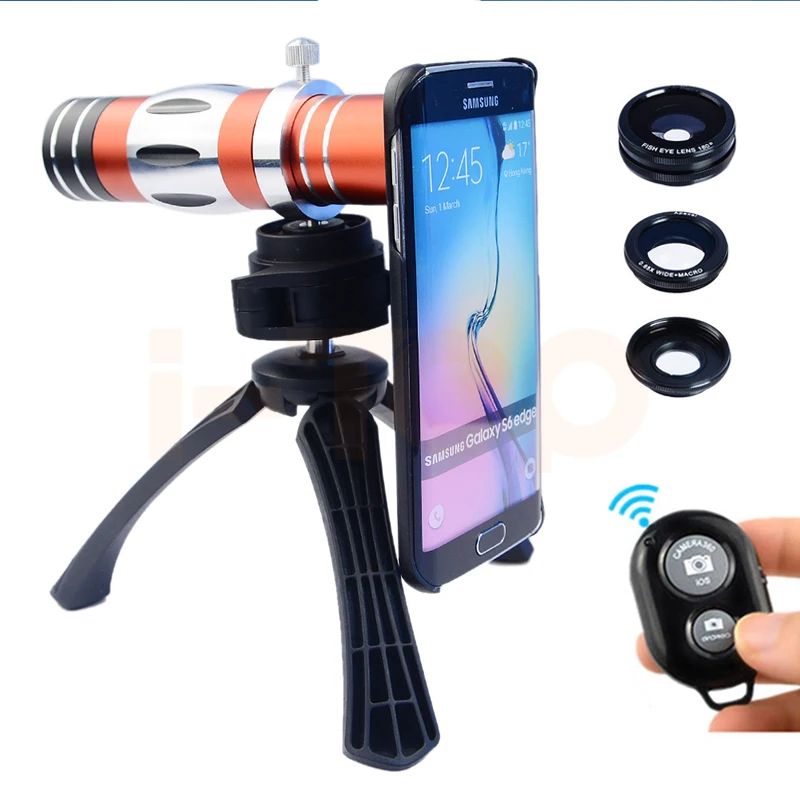 

2017 18X Telescope Telephoto Lenses 150X Zoom Macro Lens For iPhone 6 6s 7 Plus 5 5s SE 4 s Fish eye Wide Angl Microscope Lentes