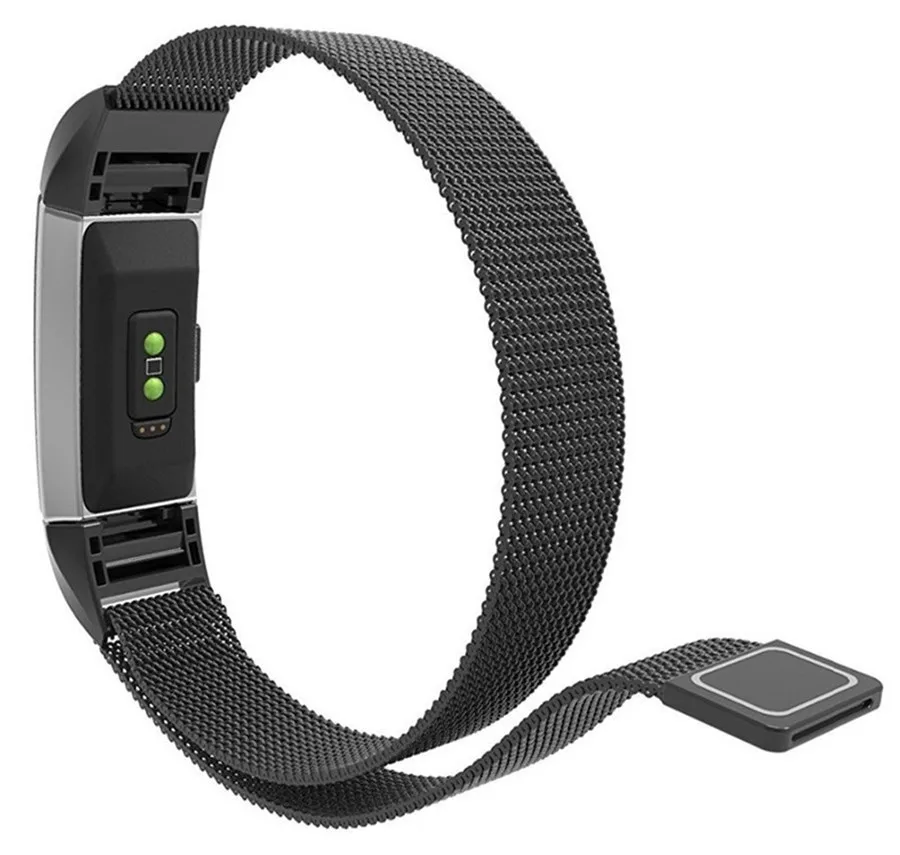 Металлический ремешок для браслета Fitbit Charge 2 ремешок Безвинтовой браслет из нержавеющей стали для Fitbit charge2 браслеты Замена аксессуаров