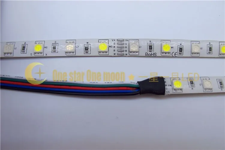 5 M RGBW 5050 светодиодный полосы света Водонепроницаемый IP20 IP65 IP67 DC12V SMD 60 светодиодный s/M 300 светодиодный S Гибкая световая полоска полосы RGB +