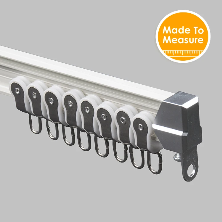 

SCHRLING 2018 Hot Sales 1meter Bendable curtain Tracks With Aluminum Alloy High quality Curtain accessories Cusomized size