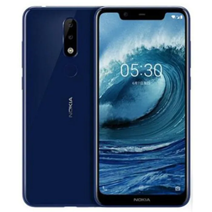 Unlocked Original Nokia X5 Celular Fingerprint Dual SIM Smartphone 5.8" 3GB/4GB RAM 32GB/64GB ROM 3060mAh MTK6771 Cellphone iphone xr refurbished
