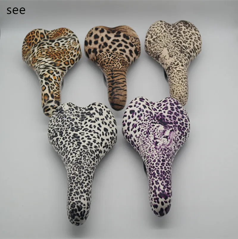 Special offer Leopard retro bike saddle seat MTB road bike city bicycle