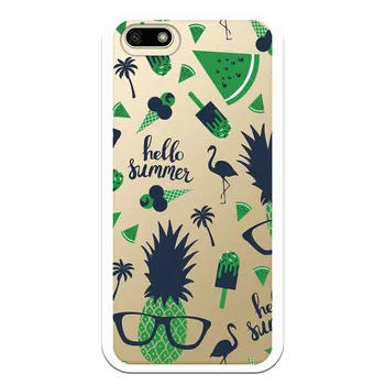 

Stand case costume drawing Hello Summer Blue WP007 for Huawei Y5 2018