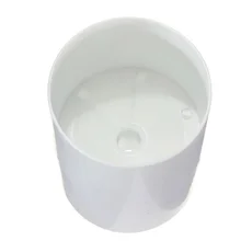 Пластик Гольф отверстие чашки для защиты отверстие и флаг Поддержка(белый