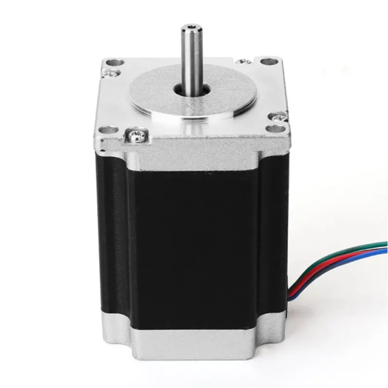 

NEMA23 57mm Two Phase Hybrid Stepper Motor 0.9 Degree 76mm 2.8A CNC Control for 3D Printers onitor Equipment Textile Machinery