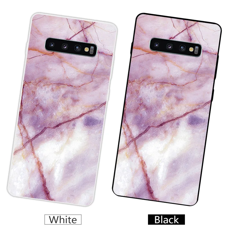 32 Для samsung Galaxy S10+ Прозрачный чехол для телефона из ТПУ, 6,4 дюймов, мягкий тонкий чехол для Galaxy SM-G975, роскошный чехол с полной защитой - Цвет: 32