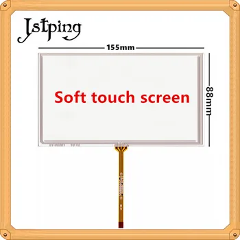 

Jstping 6.5 7 8 9 inch 4 wire Resistance Soft for Audi touch screen 165*100mm 155*88mm 192*116mm Car navigation sensor panel
