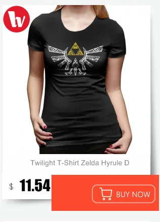 Twilight T Shirt Zelda Hyrule Doodle T shirt Kawaii Navy Женская футболка с круглым вырезом и коротким рукавом летняя негабаритная женская футболка