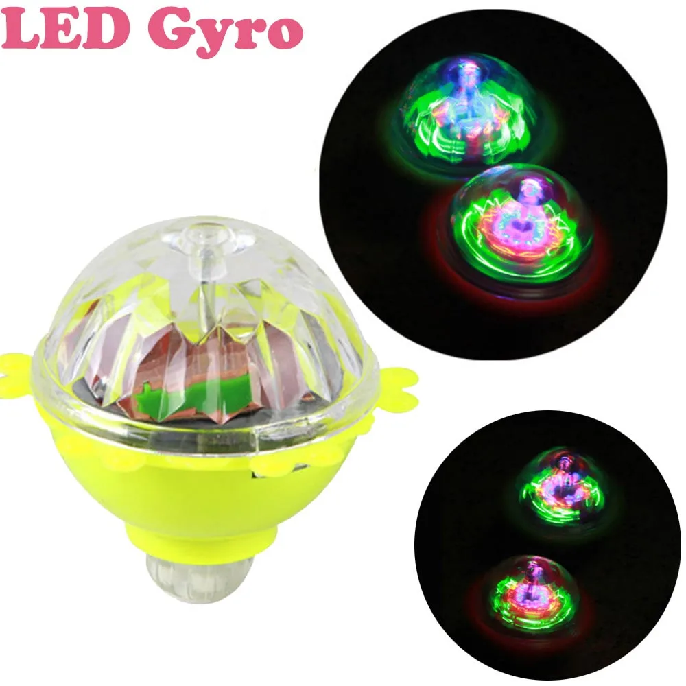 

Funny LED Light Up Tiny Toy Fidget Spinner Stress Relief Gift Gyroscop Toy led toys for kids juguetes navidad light up toys #W20