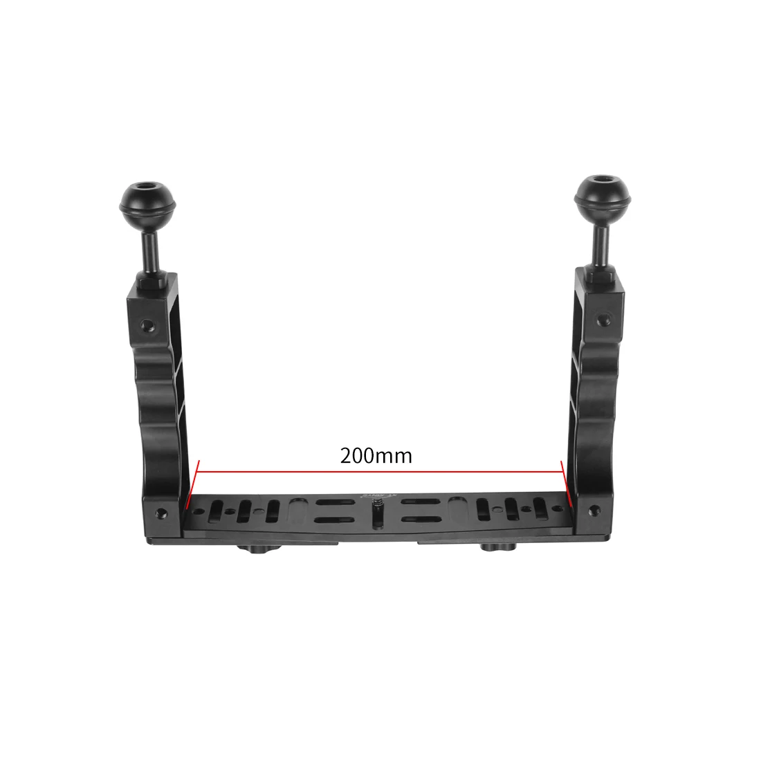 Для экшн-камеры Gopro держатель с двойной рукояткой погружение алюминиевый сплав подводный лоток корпуса аксессуар для руки