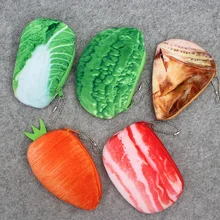 10 см-13 см плюшевый Кошелек Сумка, 5 дизайнов все новые овощи плюшевый Кошелек Сумка