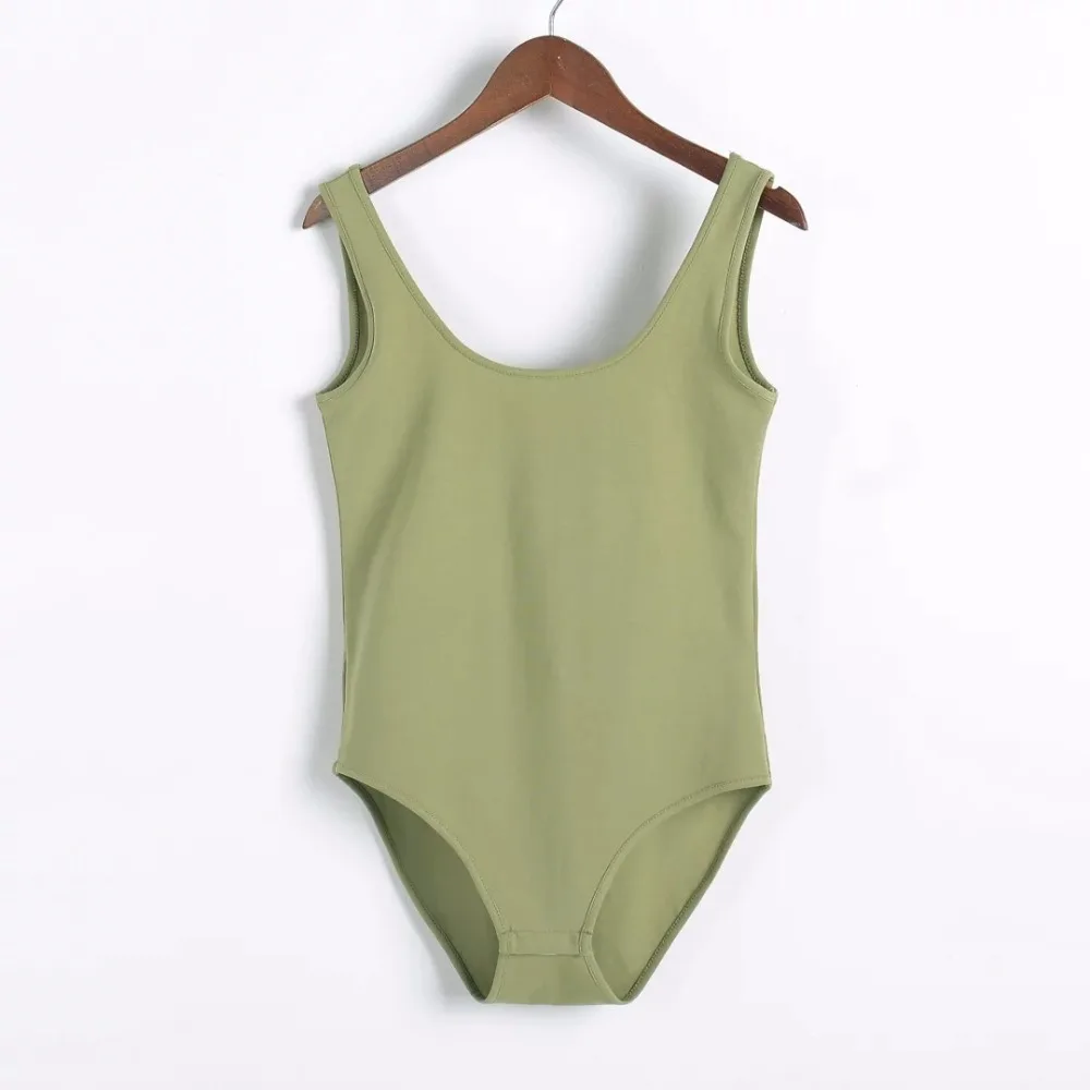 Women Cotton Bodysuit Short Sleeve Vest Boat NeckLadies Sexy Sharper